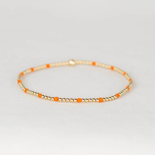 Chloe ORANGE bracelets