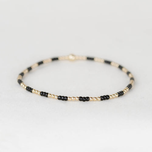 Madi CHLOE BLACK + WHITE bracelets